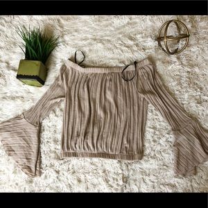 Off the shoulder blouse